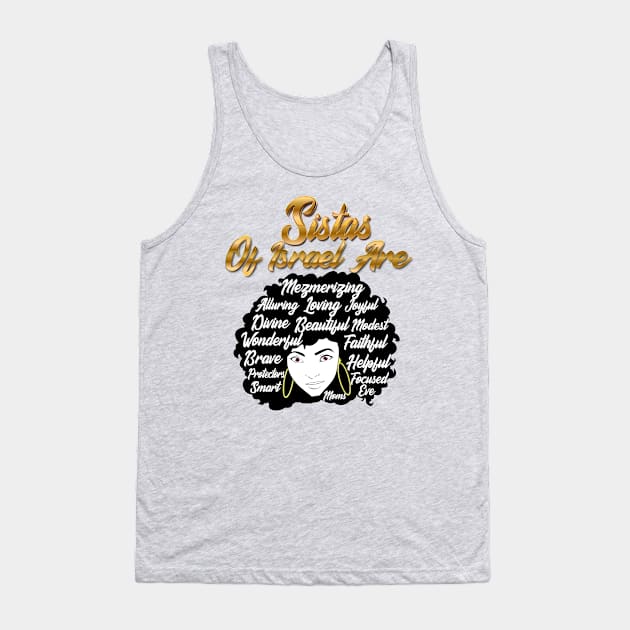 Sistas of Israel | African American Women| Sons of Thunder Tank Top by Sons of thunder